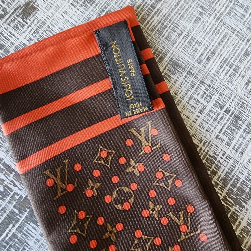 Louis Vuitton Perforated Bandeau Red/Orange ~ Limited Edition - Picture 4 of 8